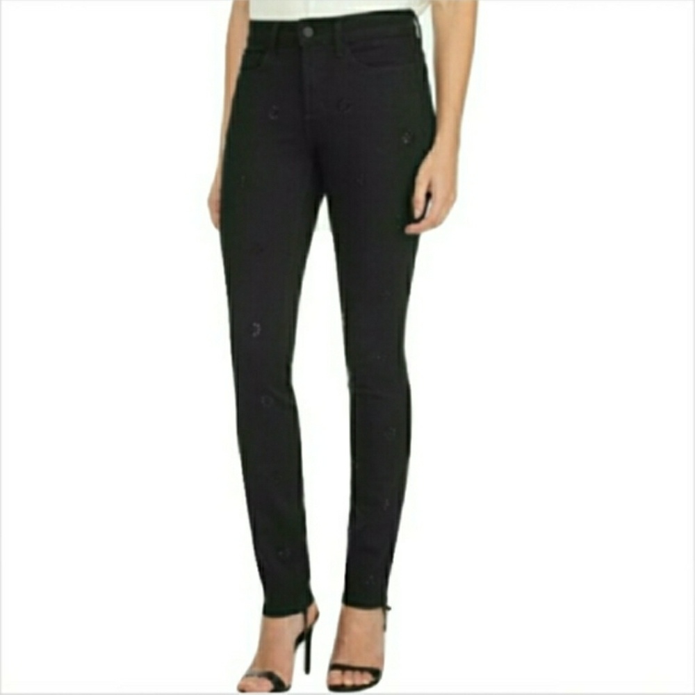 🆕NYDJ Bling In Luxury Touch Twill Black Leggings